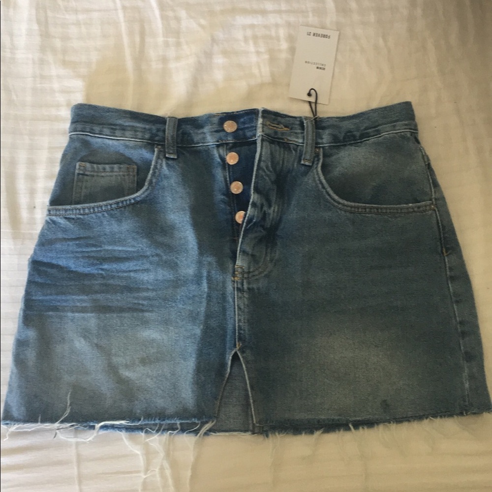 Forever 21 denim skirt